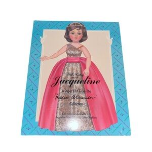 Madame Alexander Jacqueline paper doll clothes uncut peck aubry vintage